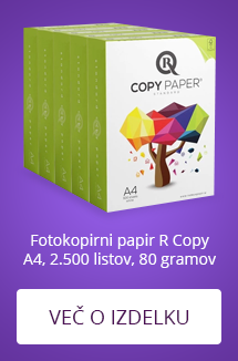 Fotokopirni papir R Copy A4, 2.500 listov, 80 gramov