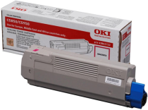 Toner OKI 43865722 (C5850) (škrlatna), original