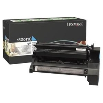 Toner Lexmark 15G041C (modra), original