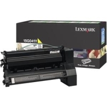 Toner Lexmark 15G041Y (rumena), original