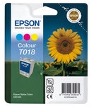 Poškodovana embalaža: kartuša Epson T018 (barvna), original