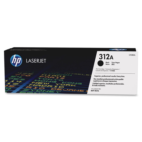 Toner HP CF380A 312A (črna), original