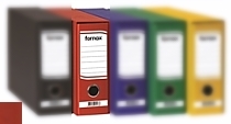 Registrator Fornax A5/80 v škatli (rdeča), 1 kos