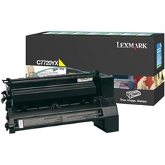 Toner Lexmark C7720YX (C772) (rumena), original