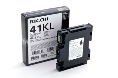 Gel kartuša Ricoh GC41BK LC (405765) (črna), original