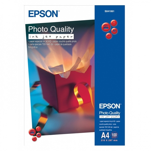 Papir Epson C13S041061, A4, 100 listov, 102 gramov