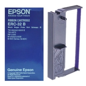 Poškodovana embalaža: trak Epson ERC-32 (črna), original