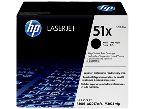 Toner HP Q7551X (črna), original