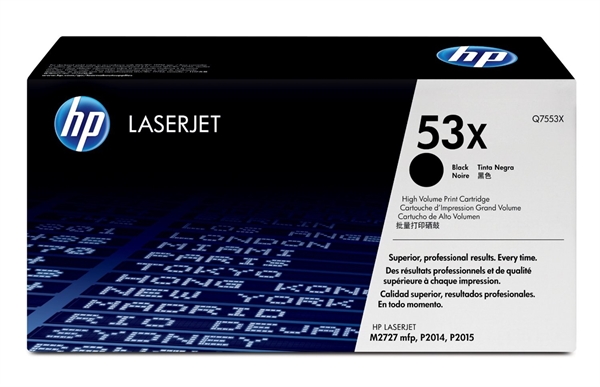 Toner HP Q7553X (črna), original