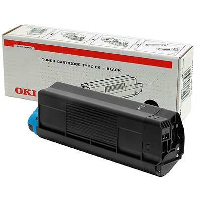 Toner OKI 42127408 (C5100) (črna), original