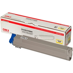 Toner OKI 42918913 (C9600/C9650) (rumena), original