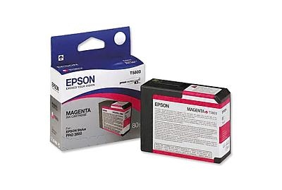 Kartuša Epson T5803 (škrlatna), original