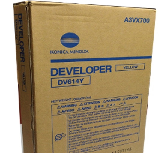 Developer Konica Minolta DV-614 (A3VX700) (rumena), original