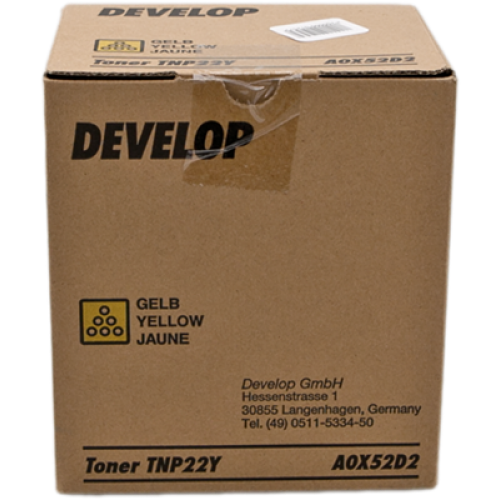 Toner Develop TNP-22 (A0X52D2) (rumena), original