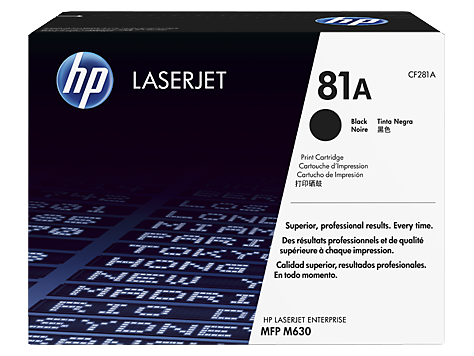 Toner HP CF281A 81A (črna), original