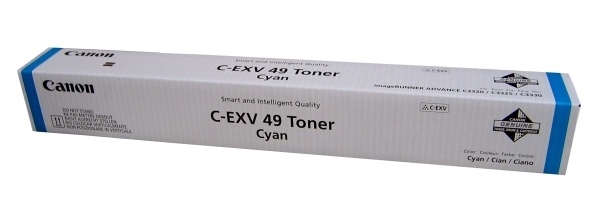Toner Canon C-EXV 49 C (8525B002AA) (modra), original