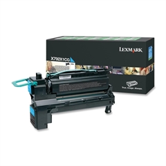 Toner Lexmark X792X1CG (modra), original