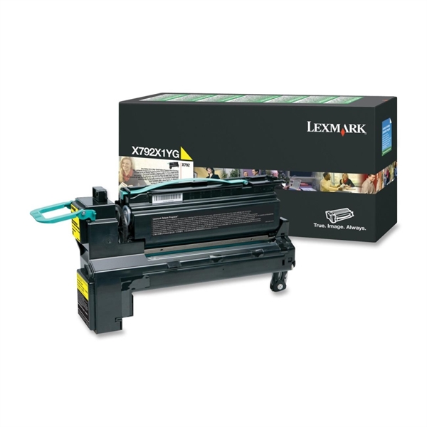 Toner Lexmark X792X1YG (rumena), original