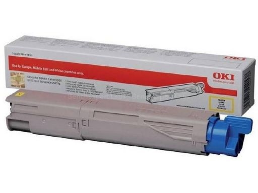 Toner OKI 45862814 (MC873) (rumena), original