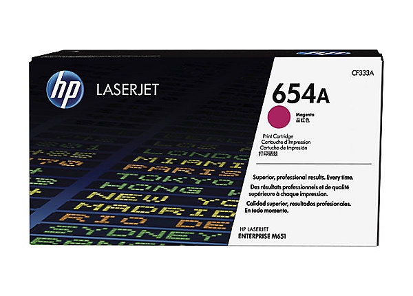 Toner HP CF333A 654A (škrlatna), original