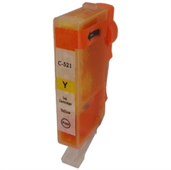Kartuša za Canon CLI-521Y (rumena), kompatibilna