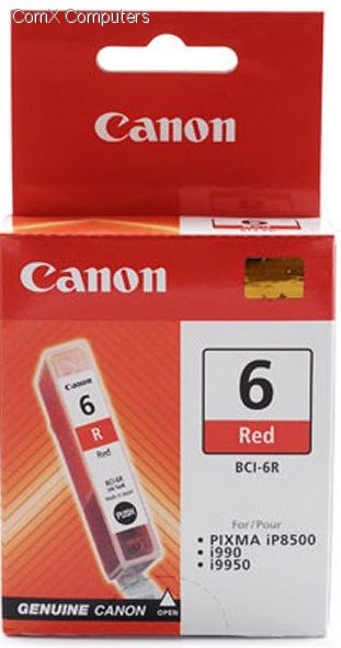 Kartuša Canon BCI-6R (rdeča), original