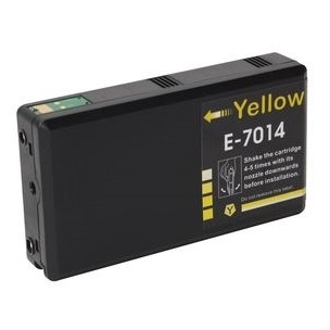 Kartuša za Epson T7014 XXL (rumena), kompatibilna