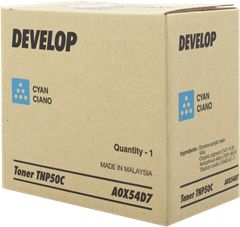 Toner Develop TNP-50 (A0X54D7) (modra), original