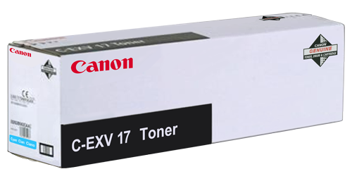 Toner Canon C-EXV 17 C (0261B002AA) (modra), original