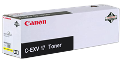 Toner Canon C-EXV 17 Y (0259B002AA) (rumena), original
