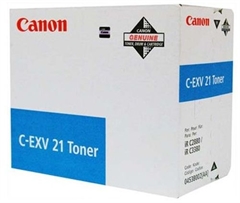 Toner Canon C-EXV 21 C (0453B002AA) (modra), original
