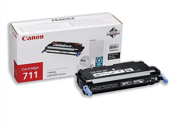 Toner Canon CRG-711 BK (1660B002AA) (črna), original