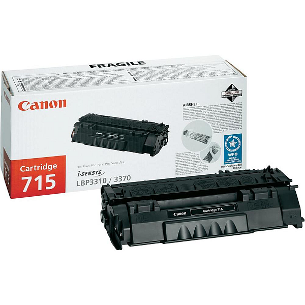 Toner Canon CRG-715 (1975B002AA) (črna), original