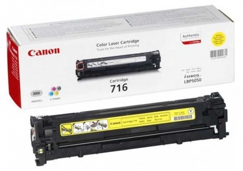 Toner Canon CRG-716Y (1977B002AA) (rumena), original