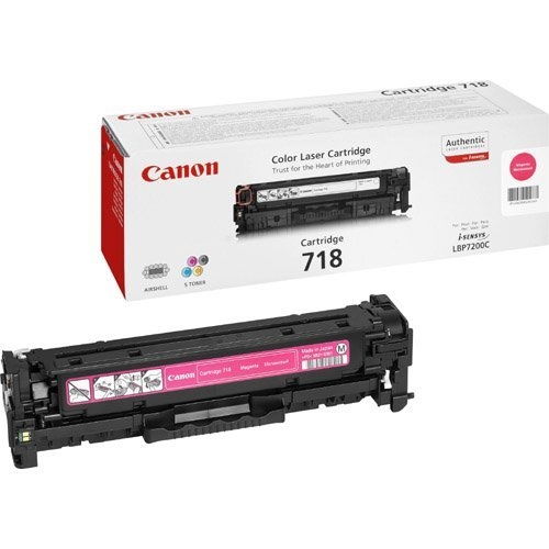 Toner Canon CRG-718M (2660B002AA) (škrlatna), original