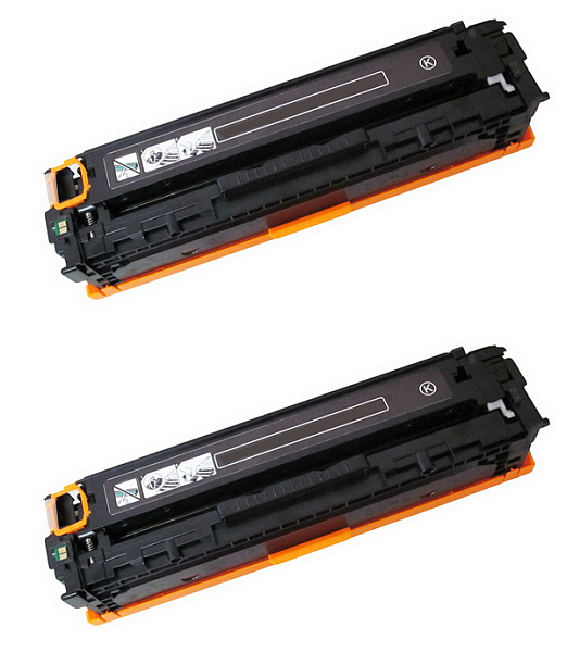 Komplet tonerjev za HP CB540A 125A (črna), dvojno pakiranje, kompatibilen