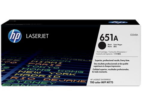 Toner HP CE340A / 651A (črna), original