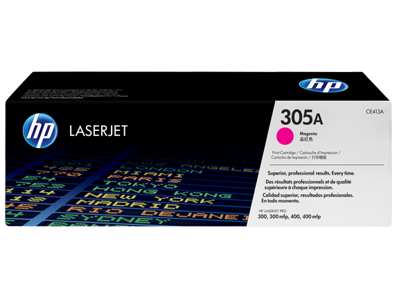 Toner HP CE413A 305A (škrlatna), original