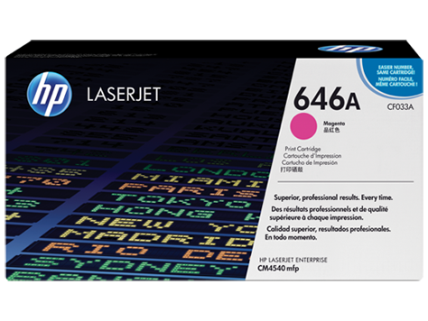 Toner HP CF033A 646A (škrlatna), original