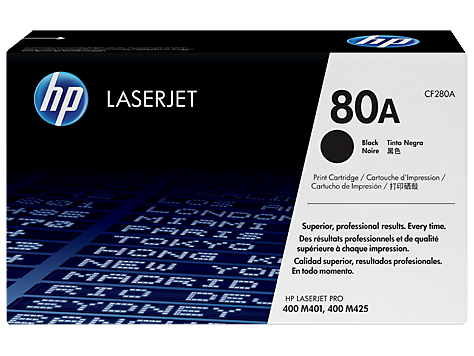 Toner HP CF280A 80A (črna), original