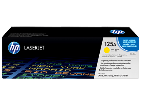 Toner HP CB542A / 125A (rumena), original