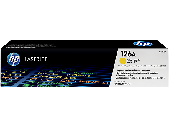 Toner HP CE312A 126A (rumena), original