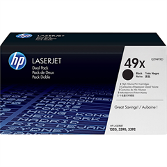 Toner HP Q5949XD (črna), dvojno pakiranje, original