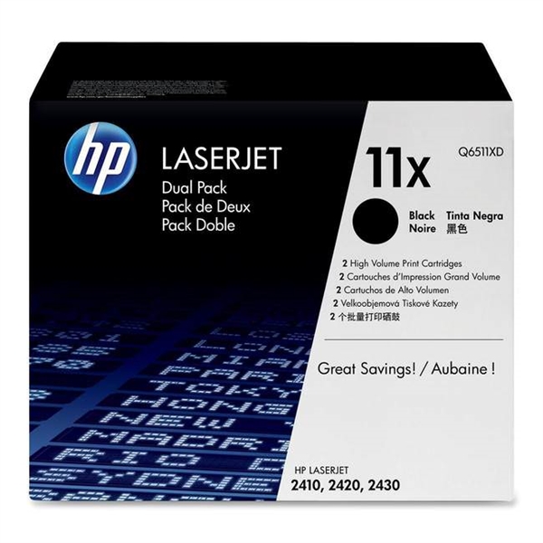 Toner HP Q6511X (črna), original