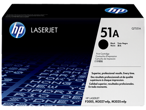 Toner HP Q7551A (črna), original