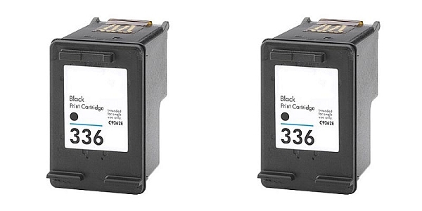 Komplet kartuš za HP C9362EE nr.336 (črna), dvojno pakiranje, kompatibilen