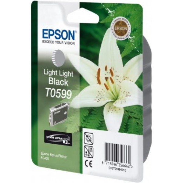 Kartuša Epson T0599 (svetlo svetlo črna), original