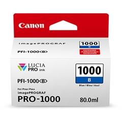 Kartuša Canon PFI-1000 B (modra), original