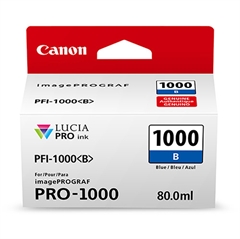 Kartuša Canon PFI-1000 BL (modra), original