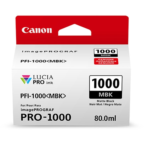 Kartuša Canon PFI-1000 MBK (matt črna), original